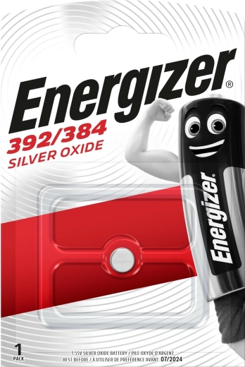 ENERGIZER 392/384 Watch Battery 1.55 V, 41 mAh