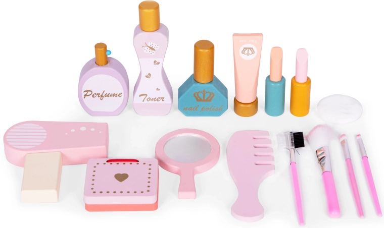 Bagātīgs piederumu komplekts radošai spēlei