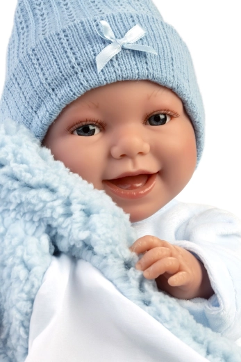 Sound baby doll that laughs and talks