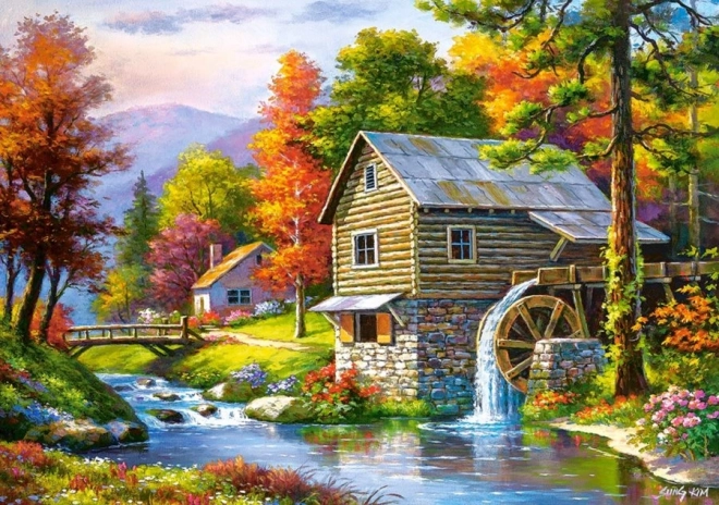 Puzle 500 gabali – Old Sutter’s Mill (Castorland)