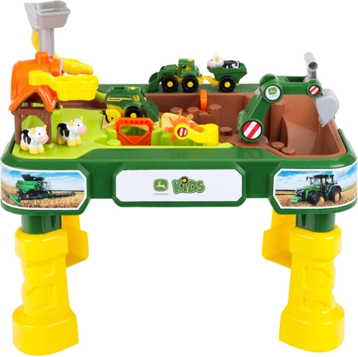 Sandbox and water channel in one