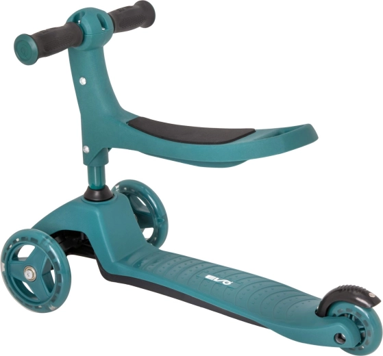 2-in-1: braucamrīks ar sēdekli un skrejritenis