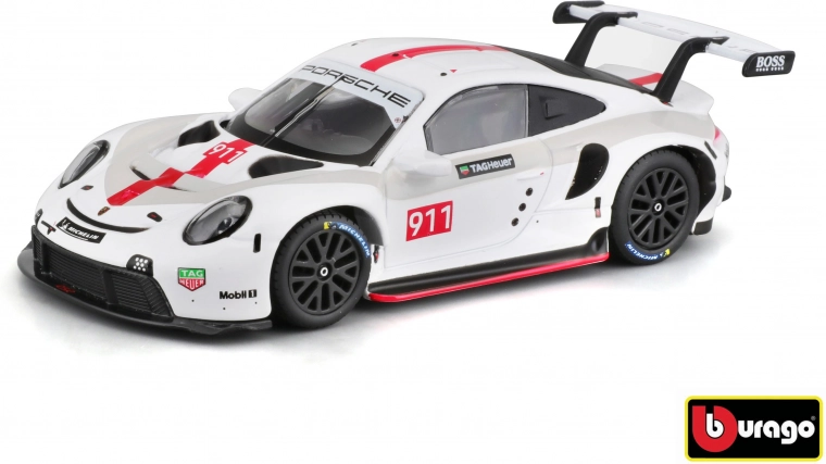 Bburago Porsche 911 RSR metāla auto modelis 1:43