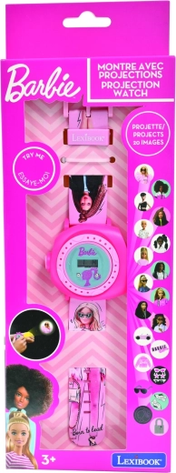 Lexibook digitālais projicējošais pulkstenis Barbie ar 20 attēliem