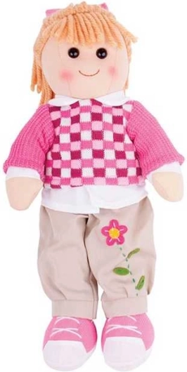 Auduma lelle Melanie 38 cm – Bigjigs Toys