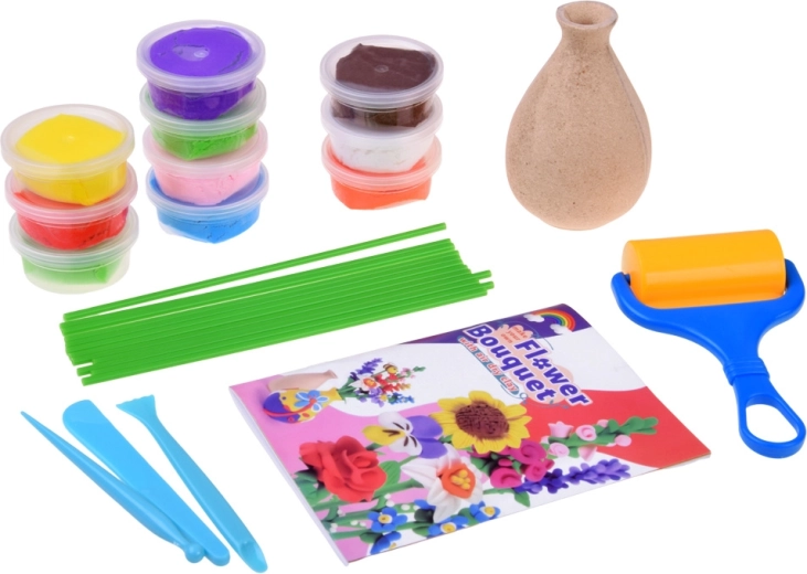 Flowers without glue – attach directly to stems