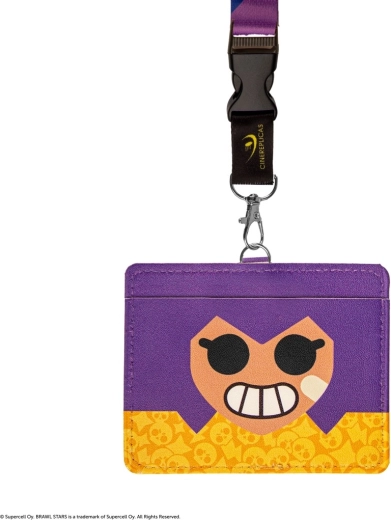 Kakla aukla ar kartes turētāju Brawl Stars Shelly