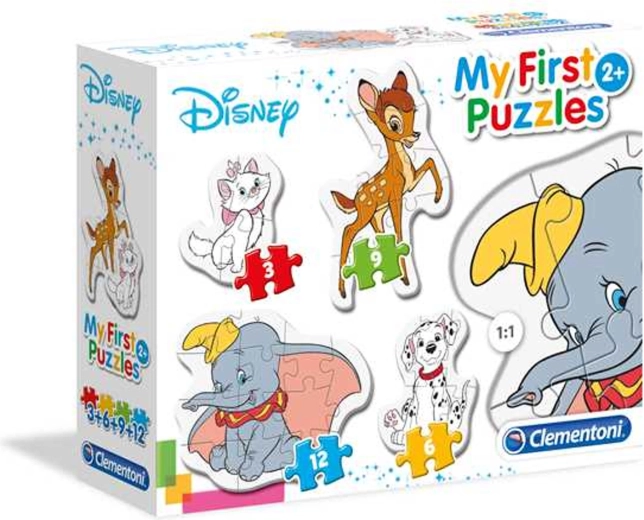 Manas pirmās puzles Disney dzīvnieciņi Clementoni
