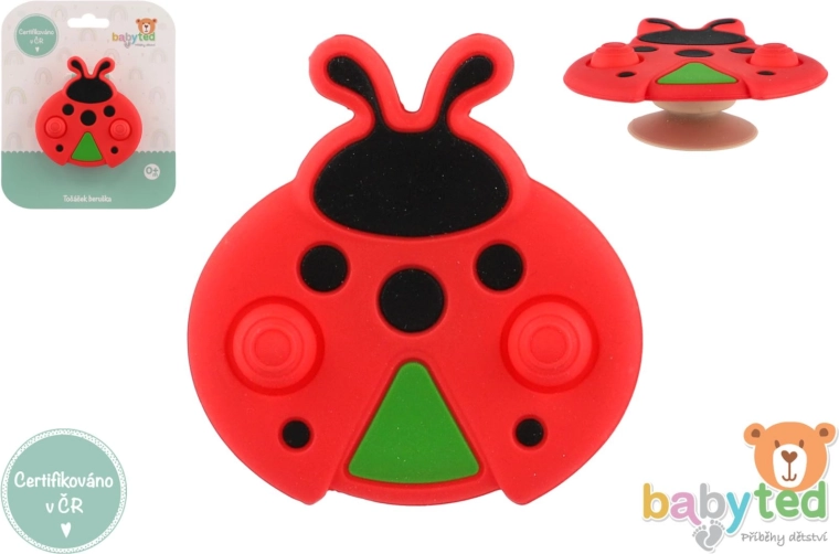 sensorā mārīte ar piesūcekni un rotējošu mehānismu 8 × 8 cm