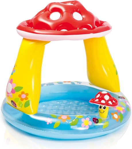 Kids’ Inflatable Pool Toadstool 102 × 89 cm INTEX