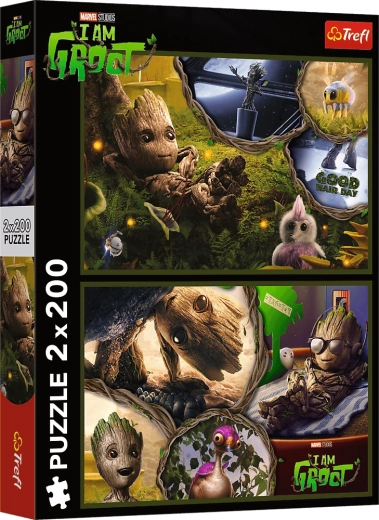 Puzle 2×200 gabali – I am Groot MARVEL Guardians
