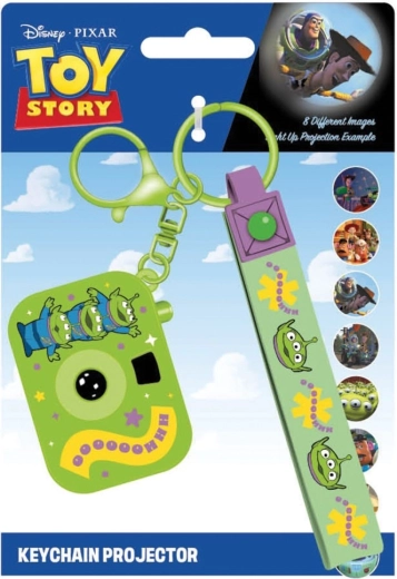Toy Story atslēgu piekariņš ar projektoru – 1 gab.