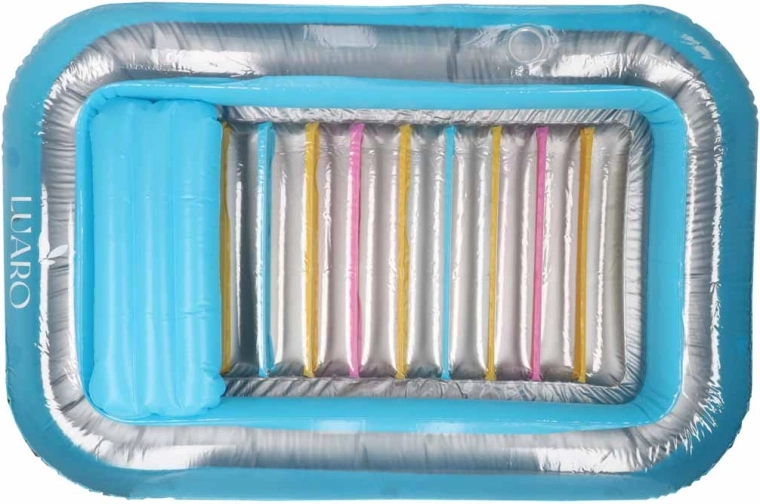 Integrated inflatable pillow for comfort