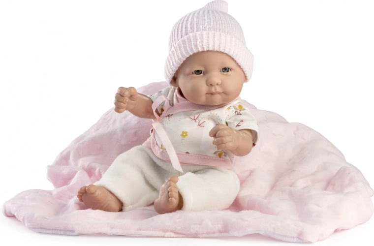 Realistic baby doll with full vinyl body 25 cm GUCA
