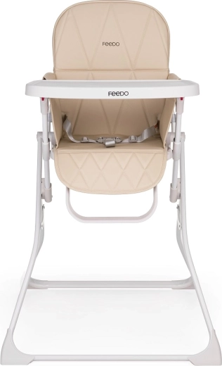 Feedo ēdamais krēsliņš Bite cappuccino beige