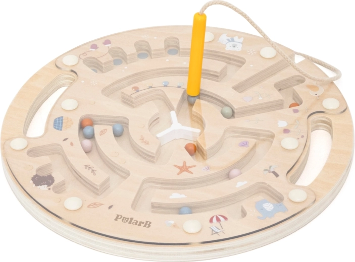 Magnetic bead guidance