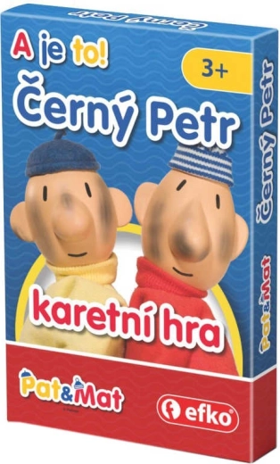 Kāršu spēle Melnais Pēteris Pat un Mat EFKO