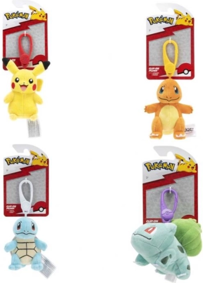 Pokémon plīša atslēgu piekariņš