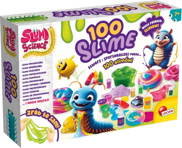 Slumi Science komplekts 100 slaimu pagatavošanai