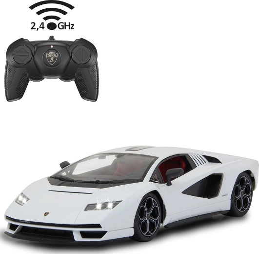 Tālvadības automašīna JAMARA Lamborghini Countach LPI 800-4 1:16, balta