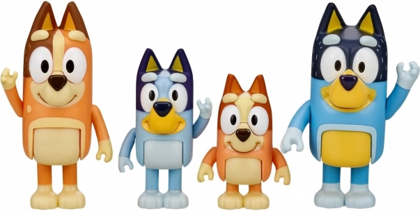 Bluey Figures – Family 4‑Pack