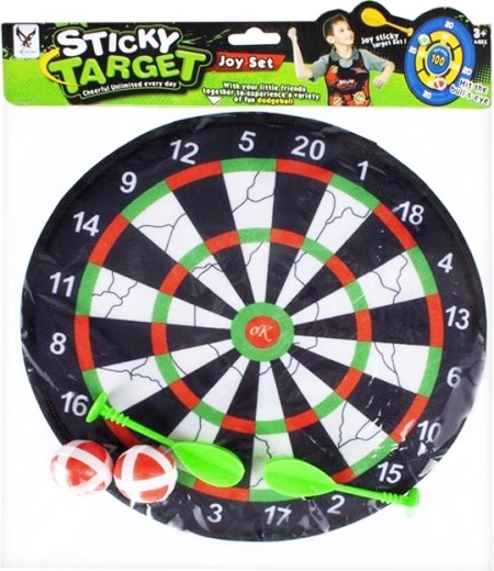 Dartboard with Darts