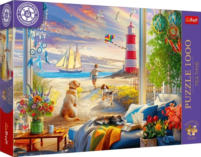 Puzzle TREFL Premium Plus Vasaras vēsma, 1000 gabalu