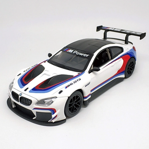 Metāla automašīnas modelis BMW M6 GT3 1:24