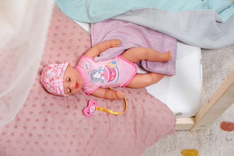 Magic pacifier and sleeping eyes
