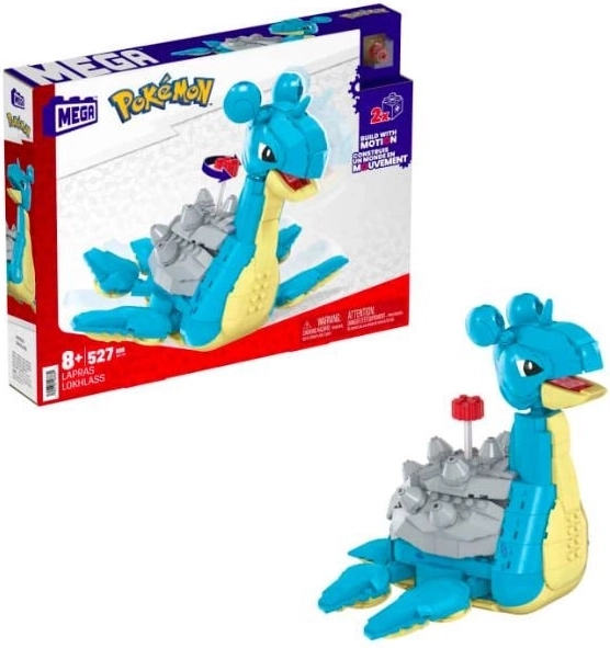MEGA Pokémon Lapras būvkomplekts ar kustību