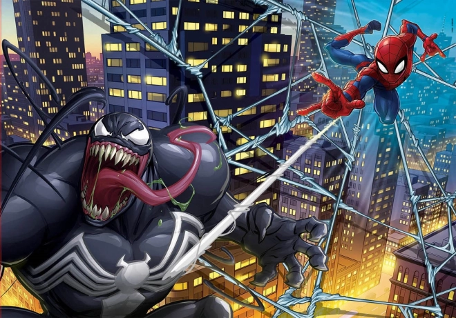 Puzle Spiderman un Venom 200 gabaliņi