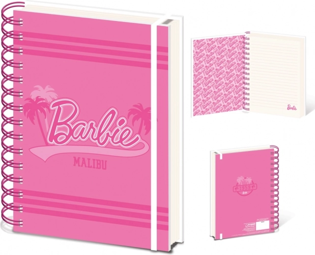 A5 spirālklade BARBIE (Malibu) – līniju