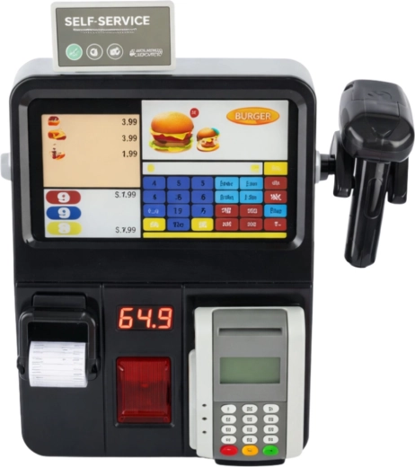 Skenēšana un čeki kā īstā veikalā