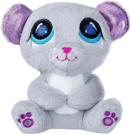 Hasbro Littlest Pet Shop plīša pelīte pelēka 16 cm