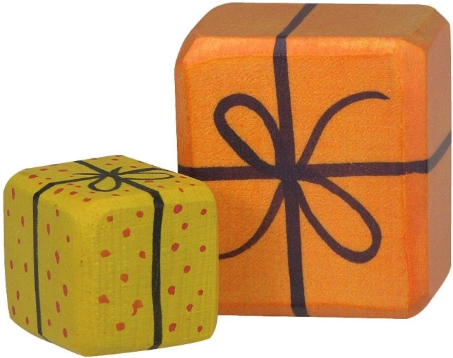 Holztiger koka figūriņa „divas dāvanas” – 1 gabals