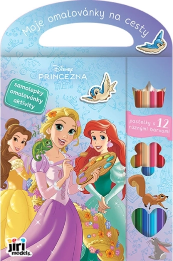 Manas ceļojumu krāsojamās grāmatiņas Disney princeses