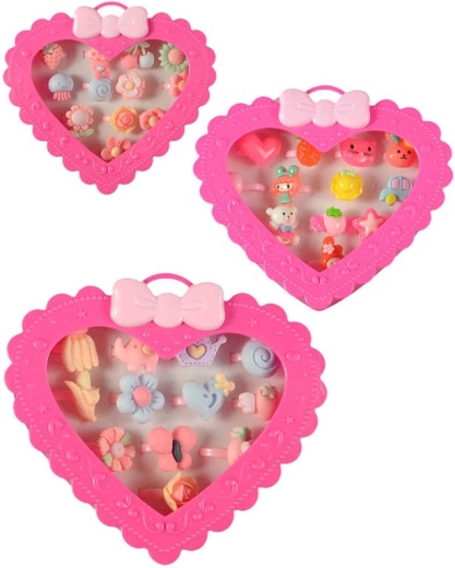 Bērnu plastmasas gredzens ar motīvu – 1 gab.