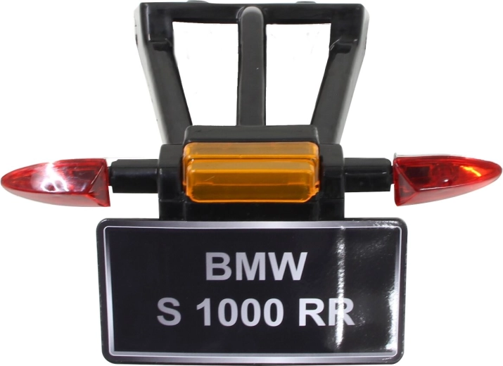 Jamara numura zīmes turētājs ar pagrieziena signālu bērnu elektriskajam motociklam BMW S1000RR