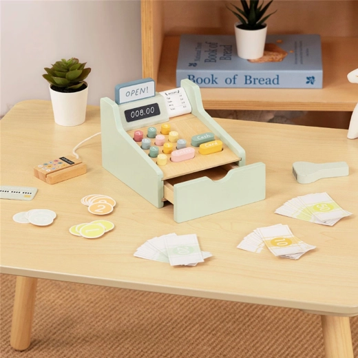 Izvelkams atvilktnes nodalījums un krāsainas pogas