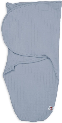 Lodger Bundler swaddle wrap solid blue fogg