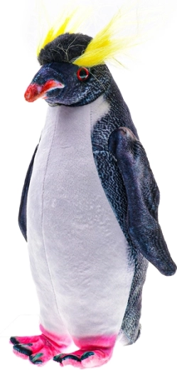 Plīša klinšu pingvīns 23 cm