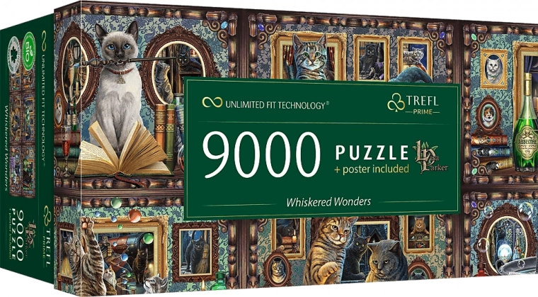 Puzzle TREFL Magic Cubes 9000 Pieces