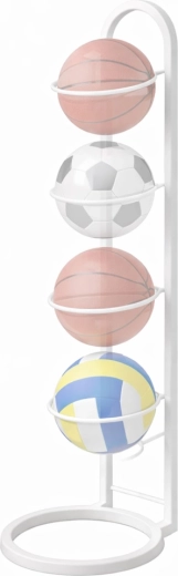 Vietu taupošs vertikāls dizains 4 bumbām