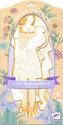 Djeco Fashion Coloring Book Scout & Friends