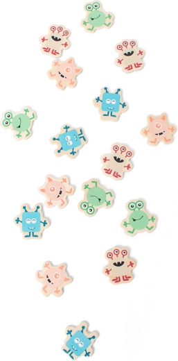 Wooden Sudoku with Monsters for Kids