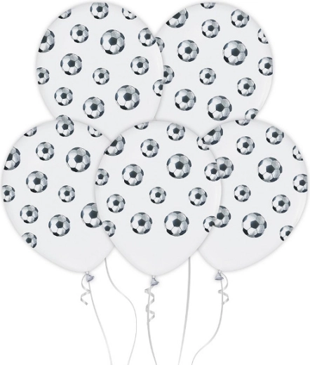 Futbola baloni 30 cm, 5 gab.