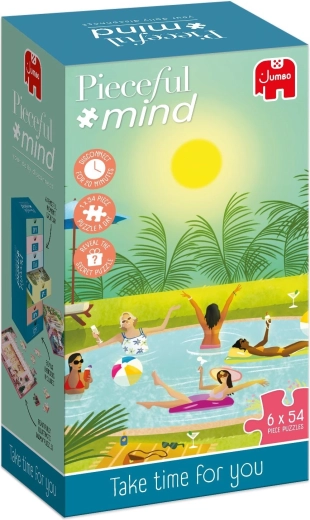 Puzle JUMBO Pieceful Mind 6×54 gabali