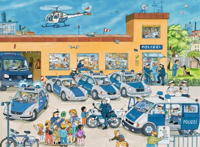 Puzzle Police Station XXL