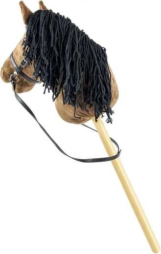 Izturīgs koka kāts stabilai “jāšanai”