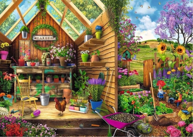 Ravensburger puzle “Dārznieka patvērums” extra 300 gabaliņi